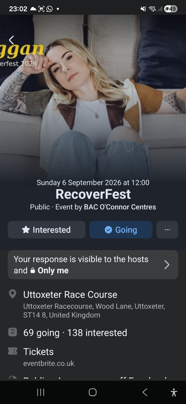 RecoverFest 2026 featuring Lucy Spraggan